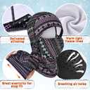 Kids Ski Mask, Winter Warm Breathable Balaclava for Boys&Girls, Windproof Kids Fleece Neck Warmer for Skiing