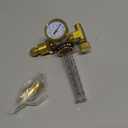 RX WELD Argon Regulator Flowmeter Gas Gauge for Mig Tig Weld