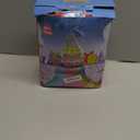 8FT Inflatable Happy Birthday Cake Decoration with Candles Blow up Outdoor Yard Decorations, Built-in LED Lights for Holiday Party Garden Lawn Indoor Home Celebration