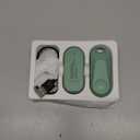 [Case-Friendly] Page Turner for Kindle Paperwhite Oasis Kobo eReaders, Camera Camcorder Remote Controls, Page Turner Clicker for ipad Tablets Reading Novels with Wrist Strap Storage Bag Green