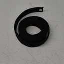 PATIKIL Taekwondo Colored Ranking Belt, Polyester Martial Arts BJJ Belt Judo Karate Belt for Coach Teaching Practice (1.6"x9.8Ft, Black)