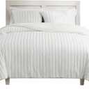 UGG King Comforter Set with 2 Pillow Shams Plush Faux Fur Bedding Soft Warm Down Alternative Comforter Washable Hypoallergenic Fluffy Blanket Set for Bedroom, California/King Size, White Snow (Kenzie)