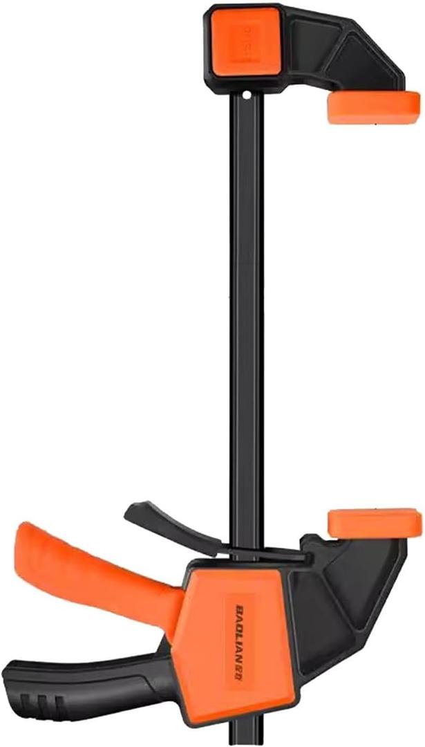 Long Wood Clamps | Steel Bar Clamps Quick-Release - Clamp Spreader Steel With Micro-Adjustment Handle For Metalworking Crafts (8 Inches)
