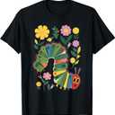 Caterpillar Animal T-Shirt, Black, Small