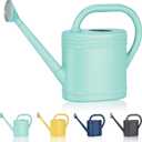 2 Gallon Watering Can for Indoor Plants, Garden Watering Cans for Outdoor Plant House Flower, Modern Plant Watering Can Large Long Spout with Sprinkler Head