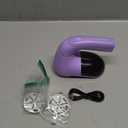 POPCHOSE Fabric Shaver, Lint Remover for Clothes, Lint Shaver with 6-Leaf Blades, 2 Speed Sweater Shavers to Remove Pilling for Clothing, Couch, Furniture, Fuzz, USB Rechargeable, Purple