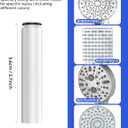 4 Pack Replacement Filter Compatible with Cobbe Handheld Shower Head, Filter Cartridge for Water Softening, Removes Chlorine, Fluoride and Heavy metals to Improve Skin & Hair