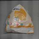 Wokceer 7.2FT Round Backdrop Cover White Round Arch Covers with Buckles Polyster Circle Balloon Arch Backdrop Cover for Wedding Birthday Party Ceremony Decor