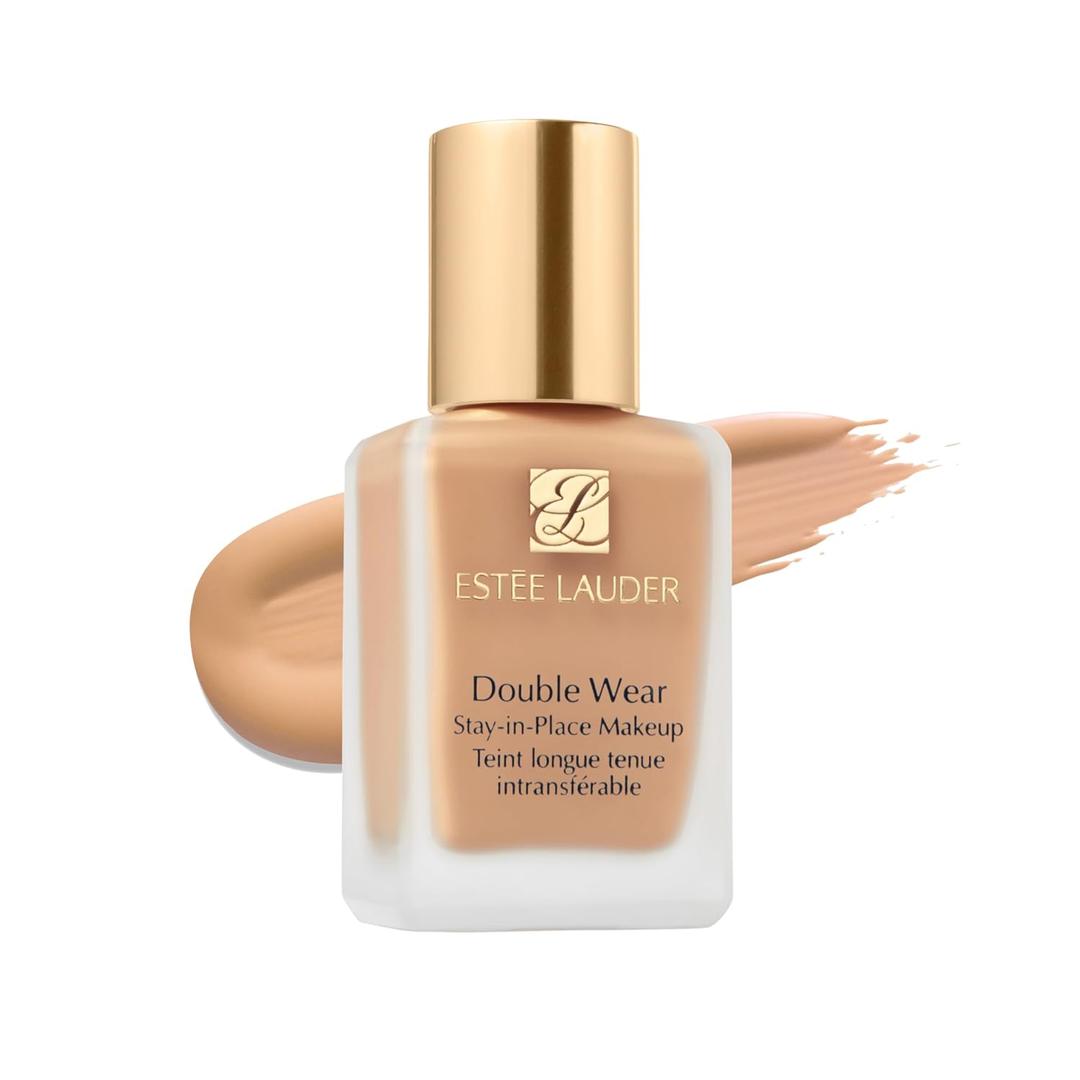 Este Lauder Double Wear Stay-in-Place Foundation Makeup | Long-Wear Matte Foundation, 1 Fl Oz (2N1 Desert Beige - Light-medium with neutral undertones)