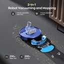 Robot Vacuum and Mop Combo, 2300Pa Strong Suction, 2-in-1 Dust Box and Water Tank, Works with Alexa/Google Assistant, Long Runtime, Schedule, Quiet, Ideal for Hard Floors, Low-Pile Carpets and Pets