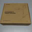 Lamicall Gooseneck Tablet Holder Mount : Flexible Arm Clip Tablet Stand for Bed, Desk Mount Gifts, Compatible with iPad Pro 11", Mini Air, Galaxy Tabs More 4.7 to 10.5" Phones and Tablets