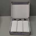 Shampoo and Conditioner Dispenser - Modern Gold Design Large 27oz Shower Soap Dispenser Set of 3, Refillable Empty Plastic Pump Bottles for Bathroom, 6 Waterproof Labels Included, Black