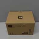 12-Pack Dimmable E12 LED Candelabra Bulbs 60W Equivalent, 5000K Daylight White, 600 Lumens B11 Candle Base 6W C35 LED Filament Vintage Light Bulbs, Clear Glass for Chandelier Ceiling Fan High CRI 90+