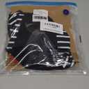 Kuoser Dog Recovery Suit for Back Legs,Soft Dog Surgery Suit with Sleeves to Stop Licking,Dogs Recovery Sleeve Elbow Protector Pet Surgical Onesie for Abdominal Wounds Dogs Cone Alternative,Black M