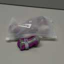 QUMY Dog Shoes for Small Dogs, Puppy Dog Boots & Paw Protector for Winter Snow Day, Summer Hot Pavement, Waterproof in Rain Weather, Ourdoor Hiking, Indoor Hardfloors Skid-resistant Sole Purple Size 4