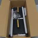 Wall Sconces Set of 2 Battery Operated, 8000mAh USB Rechargeable Wall Sconce with Remote Control, 360Rotate Dimmable 3000K-6000K LED Dimmable Picture Lamp for Living Room, Bedroom, Hallway (32inch) (Black Gold)