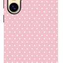 Owncase for Samsung Galaxy S24 Ultra Case Cute Fashion Polka Dot Phone Case for Women Girls Shockproof Slim TPU and Hard PC Protective Cover, Pink
