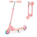 TENBOOM Scooter Toys for Kids Ages 6-12/3-5, Christmas Birthday Gifts for Girls Boys, Easy Folding Kids Scooter with 3 Levels Adjustable Handlebar