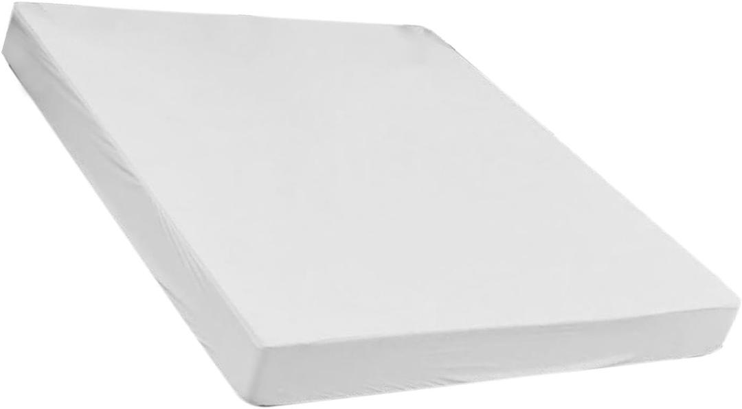 Full Mattress Protector - Full Size Mattress Protector, Full Size Cotton Waterproof Mattress Protector | Soft Breathable Noiseless Full Size Mattress Protector with Stretchable Pocket, Fits Up to 16 I