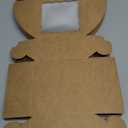 50-Count 4x4x2 Food-Safe Brown Bakery Boxes - Multi-Use Pastry & Treat Packaging for Cookies, Truffles & Wedding Favors (Stackable Gift Boxes for Cakes, Pies & Cinnamon Rolls)