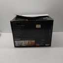 GLOBE Electric 67525 Avellino 66" Floor Lamp, Matte Black, White Linen Shade, Stepless Rotary Dimmer Switch on Socket