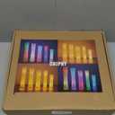 chiphy Floor Lamp, Dimmable 64" Tall Standing Lamp, 3 Levels Adjustable Brightness 12Wx2 LED Bulbs, Column Floor Light White Fabric Shade, Home Decor for Living Room, Bedroom, Kids Room (Dimmable/foot switch)