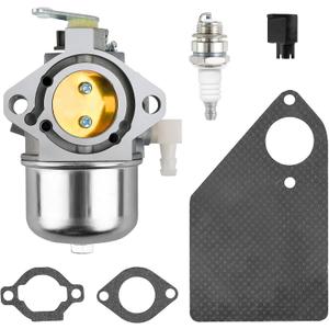 5-4993 Carburetor Fits for B&S Walbro LMT 5-4993 695503 690119 694526 498838 499029 Tractor Generator Engine 19G412 19E412 192432 192402 192412 Engines with Gasket Spark Plug Screw Cap Carb Kits