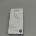 Recessed Power Strip with 30W USB C,Ultra Thin Flat Plug Power Strip,2 Outlets 4 USB Ports,Furniture Flush Mount Desk Outlet,Recessed Outlet for Side Table/Sofa Table,6ft Cord (Black)