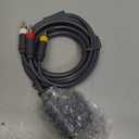 Replacement Xbox 360 AV Cable, HDTV Video and RCA Stereo AV Cable, Compatible with Xbox 360 Console Video Games (6FT)