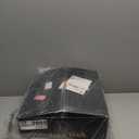 WANGYUANJI 8.7" Small Wrought Iron Wok with Wooden Lid, 2.1L Mini Stir-Fry Pan, Flat Bottom, Induction Compatible, Seasoning Required, Detachable Handle (Black)