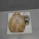 OneDream Glass Pitcher with Lids for Fridge Door, 2.5l/84oz Large Iced Tea Pitcher with Handle, Borosilicate Water Jug for Sun Tea, Fruit Juice, Drinks, Lemonade, Cold or Hot Beverages, Champagne (Gold)