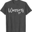 Warriors High School Warriors Sports Team Women's Warriors T-Shirt XL