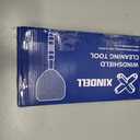 XINDELL 24-inch Windshield Cleaner Tool – Upgrade Large Head Car Interior&Exterior Window Cleaning Kit with Extendable Handle & 4 Microfiber Pads, Auto Wiper Brush for Car, Trucks, SUVs, RVs & Home