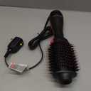 REVLON One-Step Volumizer Hair Dryer and Styler  Easy Salon-Style Blowouts  Less Frizz, More Shine, and Reduced Heat Damage, for All Hair Types and Lengths (Black) (1.0 VOLUMIZER)