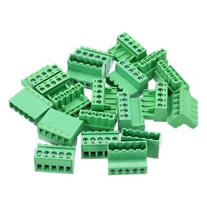 3 x MECCANIXITY 10PCS 5-Pin PCB Mount Screw Terminal Block Connectors 5.08mm/0.2inch Pitch Circuit Board Connectors for Home Appliances, Industrial Project
