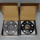 KSP 6X5.5 Wheel Spacers Fit for Tacoma 4runner, 1.5 inches Forged Hub Centric Adapters Kits with Extended Open Lug Nuts fit 6 Lug Wheels Without Locking hub, Package of 4 (6061 T6 Aluminum Black)