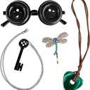 Button Eye Glasses, Coraline Costume Accessories