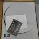 Car Desk for Laptop & Car Table Tray, Height-Adjustable 360° Rotating Wood Car Laptop Mount, Cup Holder Table, Steering Wheel Tray, Compatible with Tesla & Most Vehicles