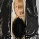 Belula 100% Boar Bristle Hair Brush Set (Medium). Soft Natural Bristles for Thin and Fine Hair. Restore Shine And Texture. Wooden Comb, Travel Bag and Spa Headband Included!