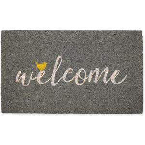 DII Natural Coir Doormat Outdoor Welcome Mat, 17x29, Bird