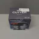 Ourokhome Manual Food Processor Vegetable Chopper, Portable Hand Pull String Garlic Mincer Onion Cutter for Veggies, Ginger, Fruits, Nuts, Herbs, etc., 500ml, Black