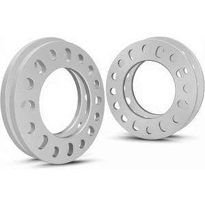 4PCS Universal Wheel Spacers 1/2 Inch (12mm) for 8 Lug Wheel Spacers Vehicles 8x6.5, 8x165.1, 8x170, 8x180 Compatible with F250 E350 Ram 2500 3500 Express Suburban 2500 Sierra 2500HD 3500HD