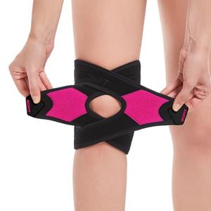 aoFIT Knee Brace for Men & Women, Adjustable Compression with Memory Stabilizers for ACL, MCL, Meniscus Tear, Arthritis Pain Relief - Breathable for Sports, Running, Injury Recovery XL