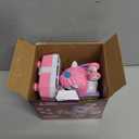 Carsky Unicorn Remote Control Car for Girls,Rechargeable 360Stunt RC Cars Rotation 4WD Remote Cars with LED Lights,Fun Indoor Outdoor Toys for Kids,Chritmas Birthday Gift for 3 4 5 6 Year Old Girl