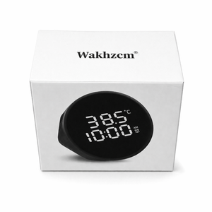 PlungeGauge 3-in-1 Cold Plunge Thermometer with Clock & Timer - Ice Bath Water Thermometer with Easy 3-Button Control - Floating Design & IPX7 Waterproof with Audible Beep & LED Indicators