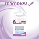 CANAGER Hanging Moisture Absorber, Lavender Vanilla Moistureproof Hanging Bag, Dehumidifier Bag (8 packs) Hanging Closet Dehumidifier Bags, Moisture Absorb 12.5 oz. (Dark Purple)