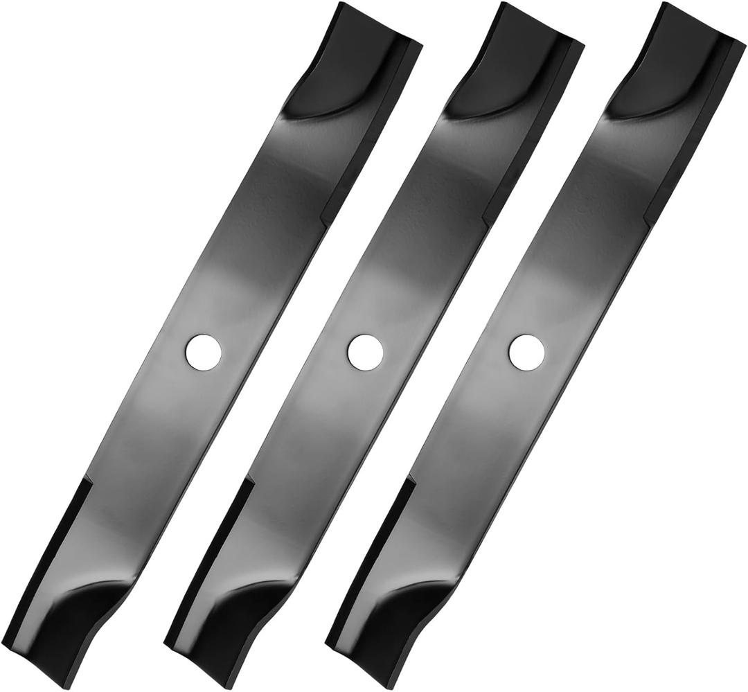 Heavy Duty Blades Compatible with Kubota Mower 54" K5617-34330 ZG23 Z125E Z125S ZG127 ZG2354, 3 Pack