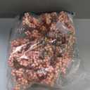 Syhood Valentines Berry String Garland with Lights Thanksgiving Artificial Lighted Garland for Home Xmas Winter Tree Decor Office Fireplace Mantel Decoration Holiday, 6 Ft(Pink, 1 Pc)