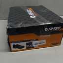 HI-TEC Resist SR Runner Mesh Black Non Slip Work Shoes for Men, Size 10.5X