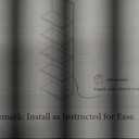 5 Tier Wall Shelf, White Lack Wall Shelf with LED Light, Vertical Floating Shelves for Wall Decor, Modern Wall Mount Shelving Unit, for Bedrooms, Living Rooms, Vanity